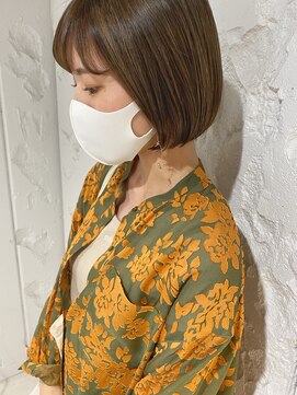 コフィー バイ メルト 吉祥寺(cofy by melt) 【三ツ井純】20代30代大人可愛いミニボブシークレットハイライト