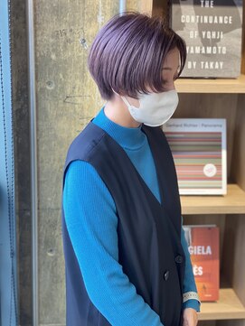 リブロ(liblo) ハンサムショート × ラベンダーアッシュ【liblo】