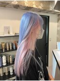 K9_ペールブルー×ホワイトピンク