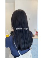 シエル(Ciel)&nbsp;【ciel】ロング×ブルーブラック