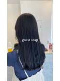 【ciel】ロング×ブルーブラック