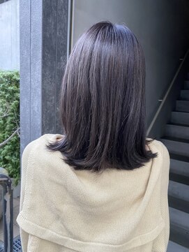 レイキョウト(Ray Kyoto) 暗髪 ラベンダーアッシュ ディープカラーモーブカラー