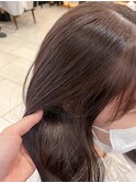 まろやかベージュ/アッシュカラー/グレーベージュ/前髪パーマ