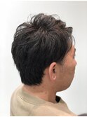 無造作メンズへア
