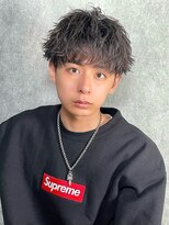 アーリー(Ali'i)&nbsp;ソフトツイストパーママッシュウルフショートレイヤー束感