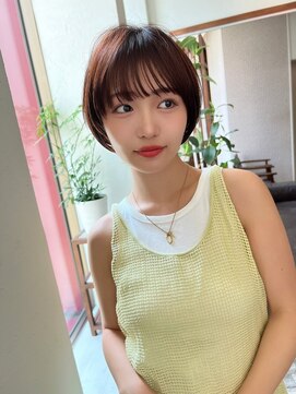 アンバー 池袋(amber) ハンサムショート/オリーブベージュ/ウェットヘア[池袋駅]