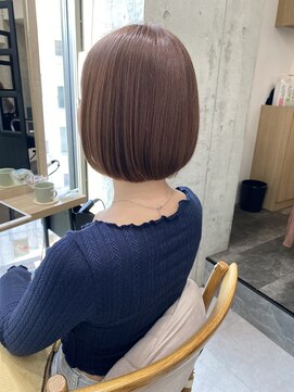 ディーエックス ウエスト(Dxxxx WEST) ブリーチなしピンクベージュ　KENTA