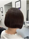 まとまるボブ ［カール/セミディ/シアーカラー/姫カット/鎌取］