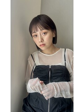 ガーランド (Garland) 切りっぱなしボブ/姫カット/前髪/原宿神宮前