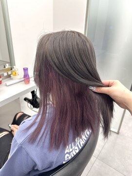 ゴウトゥデイシェアサロン 町田店(GO TODAY SHAiRE SALON) グレー×ラベンダー【町田】