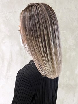 シオン(shion) くすみベージュオリーブカラー透明感カラー秋色_ba331372