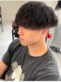 【大人気】波巻きスパイラルパーマ