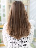 外国人風大人ハイライトゆる巻きロングTb9上尾20代30代40代