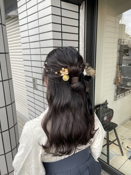 ネオココ(NeocoCO) ハーフアップお団子