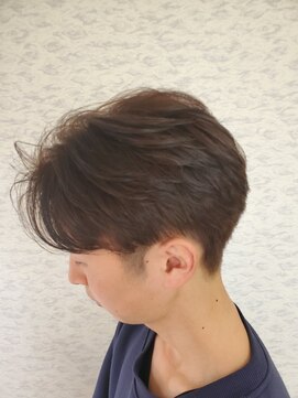 へあーたいむ フェザーパーマ&ツーブロック