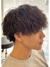 【佐々木指名限定】メンズカット+ツイストスパイラルパーマ￥9900#横須賀中央