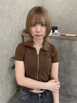 コク 千葉駅西口(COQU) ボブウルフ/ハッシュカット/千葉【積田佳奈】