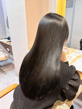 イオエ 元町(ioe) 髪質改善カラー/髪質改善ストレート/縮毛矯正/ココアベージュ