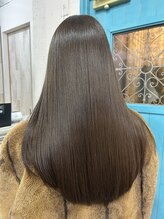 エヌトゥーナ 表参道(Ntuna) 髪質改善/ウルトワトリートメント/オリーブベージュ/縮毛矯正