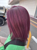 ヘアポジション 五所川原店(HAIR Position)&nbsp;赤ぶどう色