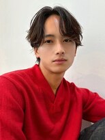 ツーダブル 大阪梅田(WW..) ツイストスパイラルパーマ波巻きスパイラル刈り上げマッシュ