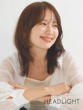 アーサス ヘアー デザイン 水戸店(Ursus hair Design by HEADLIGHT) 韓国魅せくびれミディアムレイヤー小顔似合わせシースルーバング