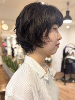 ユートゥイーズ つくば(U too e's)&nbsp;riko｜ショートボブ×くせ毛風パーマ