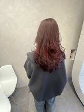 ラミュー(La Mieux) レイヤーたっぷり赤髪ヘア