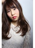 【うる艶髪】アッシュブラウン×ニュアンスストレート