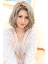 プロム(Prom)&nbsp;アンニュイカールの超外国人風ボブ