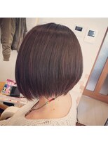 ヘアーズハニー(hair's Honey)&nbsp;ふんわり前下がりショートボブ