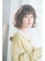 ヴァンクシー バイ ルナ(VANKCY by Luna) アッシュブラウン 外ハネボブ 伸ばしかけ 前髪 登戸 簡単 楽