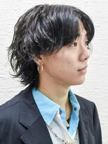 メリケンバーバーショップ コウベ(MERICAN BARBERSHOP KOBE)&nbsp;サイドグラデーション七三オールバックツイストパーマ