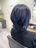 アンプヘアー 二条店(unpeu hair) 【デザインカラー】ウルフカット/ダークブルージュ/ヘアケア