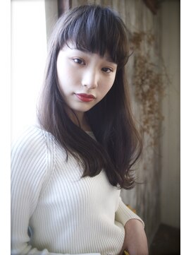 クレドガーデン 西新井店(CRED GARDEN) グラマラス&アンニュイ×ローレイヤー厚め前髪カット【西新井】