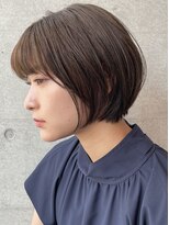 ソラ 表参道(SORA)&nbsp;丸みショートボブ　ブルーベージュ