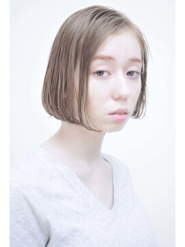 デイズ(days) 濡れ髪でもかわいい外国人風ボブ×グレージュカラー