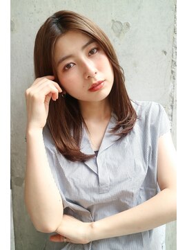 ダヴィン 中目黒(DaVin) 【DaVin中目黒】大人可愛いミディアムレイヤー 内巻き