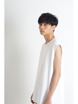 にもう ツーブロックサイドグラデーション