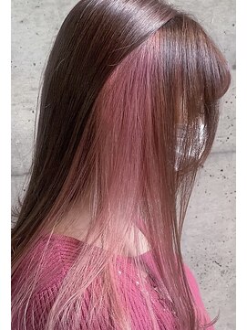 クレドガーデン 西新井店(CRED GARDEN) 韓国風/ニュアンスカラー/インナーカラー/アッシュピンク/西新井