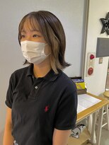 ヘアアンドスペース ベロン(hair&space velon)&nbsp;外ハネインナーカラー