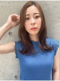 THOiRY【女性らしい柔らかヘア】似合わせ小顔艶髪ゆる巻きロング