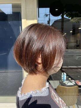 アンプヘアー 二条店(unpeu hair) ショートカット/イルミナカラー/ショートボブ/京都/二条