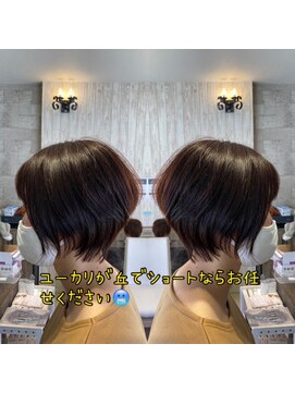 ヘアメイク アース ユーカリが丘店(HAIR & MAKE EARTH) 駒テク似合わせショート