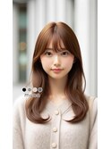 セミロングスタイル