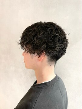 アイディール 心斎橋店(:ideal) 【メンズカット】パーマ×白髪染め☆