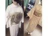 ヘア＆訪問着着付￥13200～￥11550（早朝・休日料金+￥1100～￥2200）