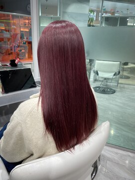 リガナッツ 池袋店(Riganuts) ワインレッドカラー