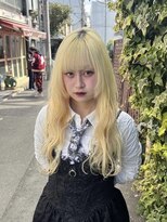 キイ 原宿 表参道(K.e.y)&nbsp;ホワイトブロンド／ブロンドヘア