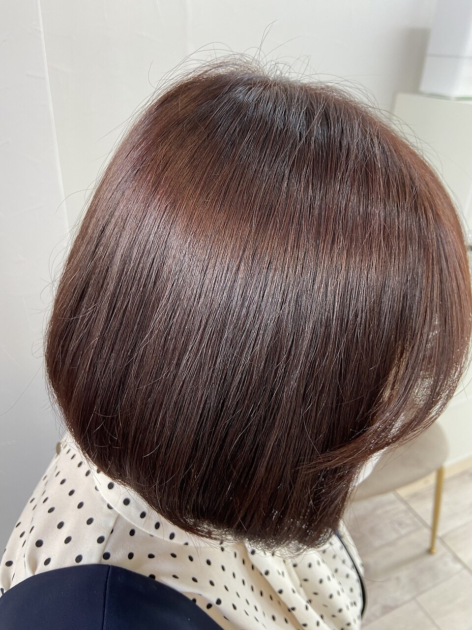 ローズピンクブラウン7トーン：L200586306｜グレイヘアカラーチャイ